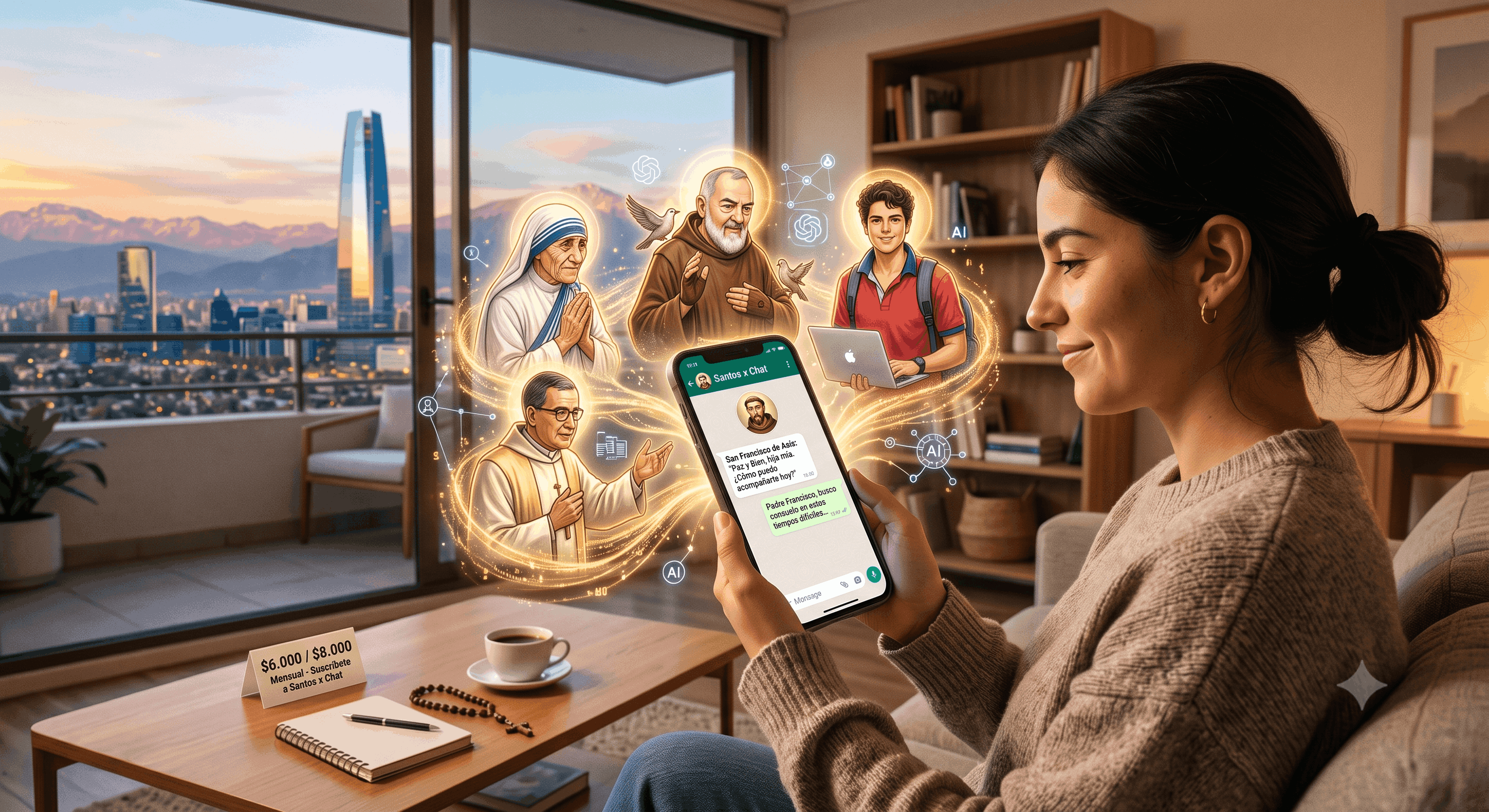 Santos x Chat: qué puede aprender tu negocio del chatbot de IA que lanzó Joaquín Lavín