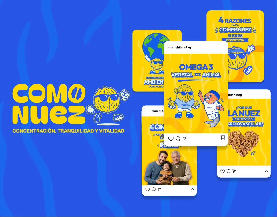 Como Nuez: de 500 a 15.000 seguidores con una idea propia · ChileNut
