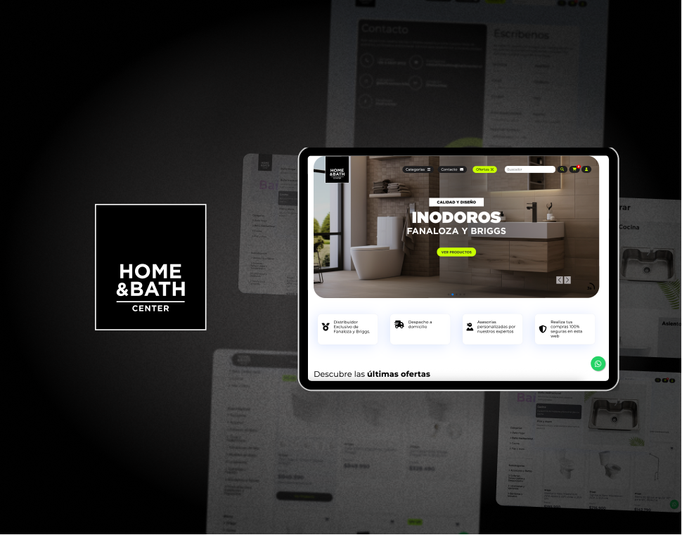 Home & Bath Center: que encontrar el producto deje de ser el problema · Home & Bath Center